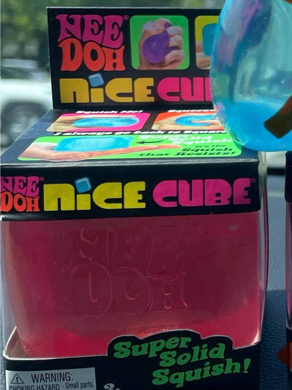 New NEO DOH Nice Cube Solid Squish - Pink